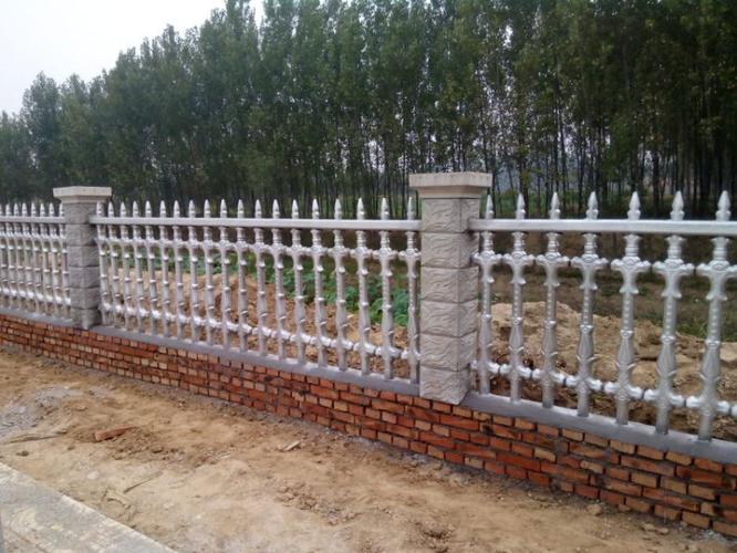 围墙护栏混凝土预制围栏建筑别墅围墙